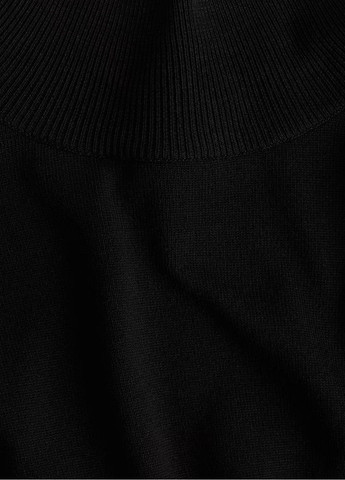 Чорна кежуал сукня H&M однотонна