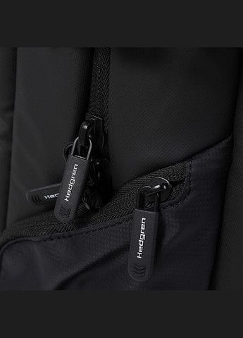 Городской рюкзак Commute Rail 24 л с дождевиком Black Eco (HCOM05/003-21) HEDGREN (322582491)