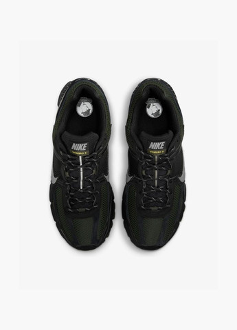 Черные кроссовки мужские zoom vomero 5 black/green hv2527-001 Nike