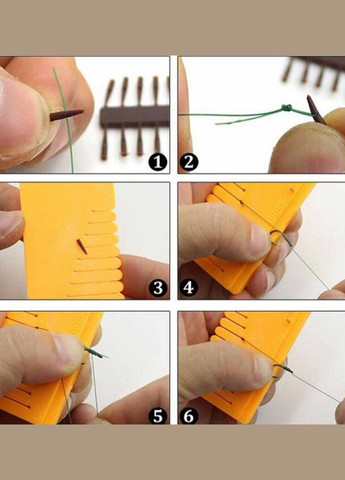 Инструмент для изготовления методных волосяных поводков c фиксированной длиной CZ Method Feeder Hair Gauge No Brand (350625936)