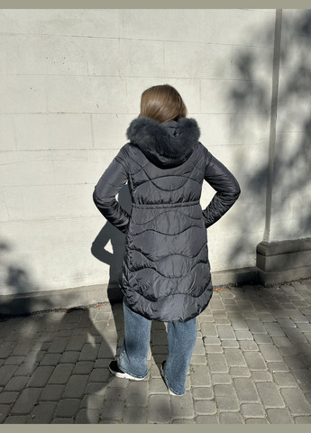 Темно-серая зимняя куртка Monte Cervino