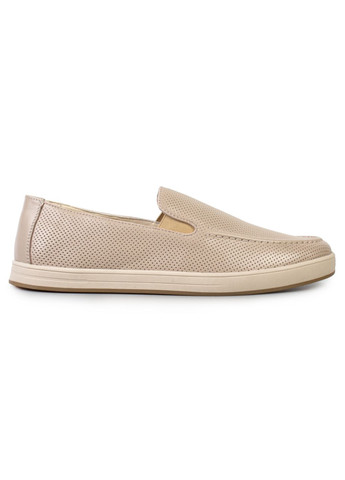 Серые повседневные туфли лоферы мужские бренда 9200467_(3) ModaMilano без шнурков