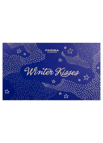 Палетка теней для век Winter Kisses 15 оттенков № 2 Ice Love Бежевый Серебристый Голубой Медный Parisa Cosmetics (335858395)