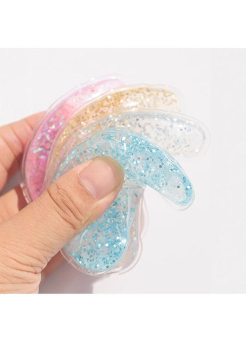 Гелеві маски для зняття стресу і сухості шкіри догляд за зоною навколо очей рожеві No Brand (364506684)