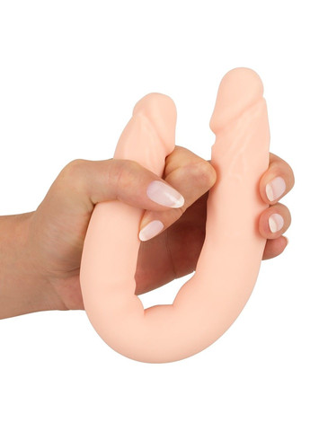 Фаллоимитатор для двоих DOUBLE DONG (телесный) No Brand (284739653)
