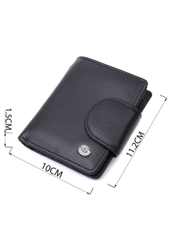 Жіночий шкіряний гаманець 10х11,2х1,5 см st leather (315868979)