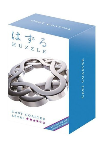 Металева головоломка таємниця Підставка ( Coaster) 4 рівень Huzzle (316323736)