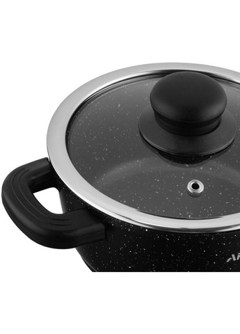 Кастрюля Gemini Anzio 1,2 л Black (AR2412GE) Ardesto (322913507)