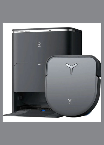 Робот-пылесос с влажной уборкой Deebot X5 Pro Omni Black (DDX39) RU UCRF Ecovacs (330028468)