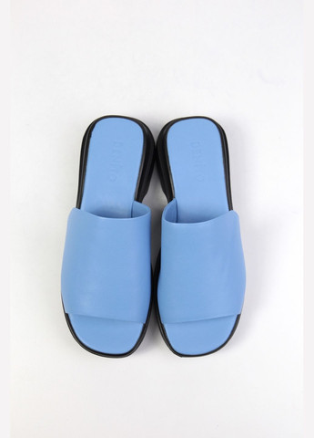 Голубые шлепанци Benito