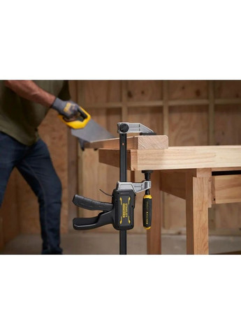 Струбцина FatMax гибридная 600 мм 136/374 кг FMHT83008-0 Stanley (317307853)