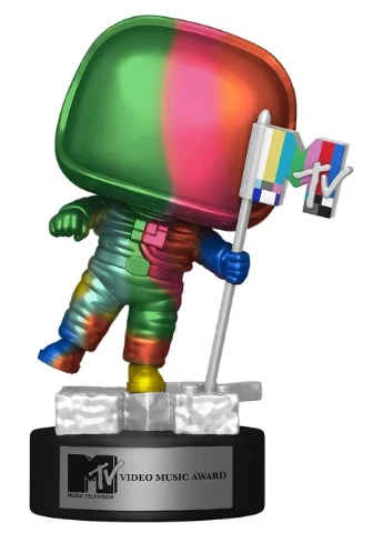 Фигурка Pop Фанко Поп MTV Лунный Человек Радужный MTV Moon Person Music TV 10 см MTV MP R 18 Funko (398235868)