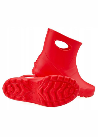 Жіночі гумові чоботи з пінки червоні Lemigo garden 752 (268037037)