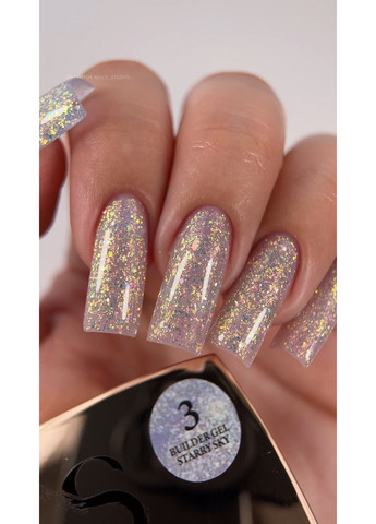 Builder gel STARRY SKY 15 ml №03 Steffani (361030441)