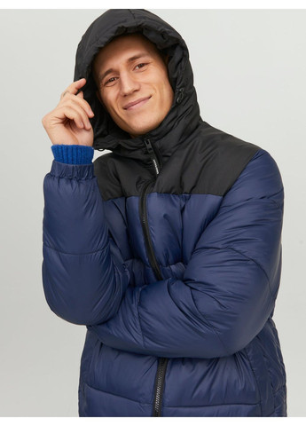 Чорна куртка демісезон,чорний-темно-синій,jack&jones Jack & Jones