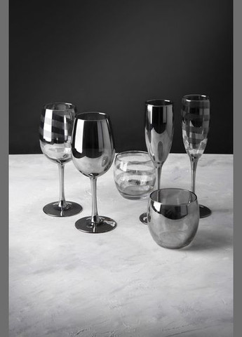 Набір склянок Delice Graphite, 6х340 мл Luminarc (372625443)