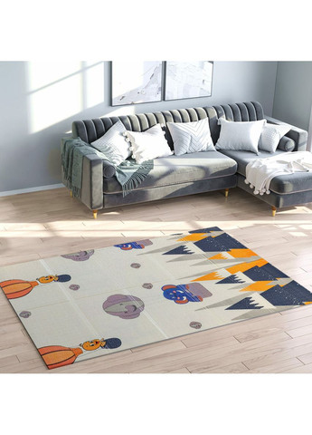 Дитячий складний термокилимок 117см х 177см х 8мм Повітряні кульки - Ведмедики (301) SW-00003031 Sticker Wall (369717125)