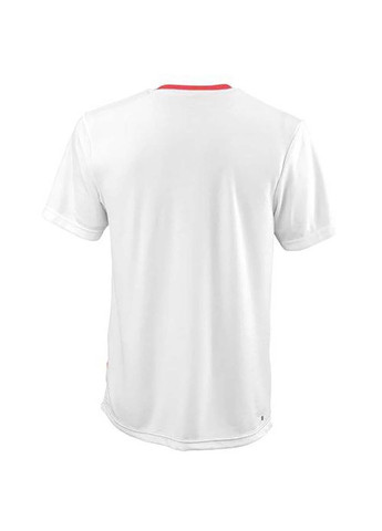 Комбинированная мужская футболка team ii crew белый красный Wilson