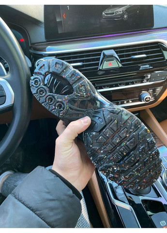 Черные демисезонные кроссовки мужские nike air max terraspace full black найк аир макс тн плюс No Brand