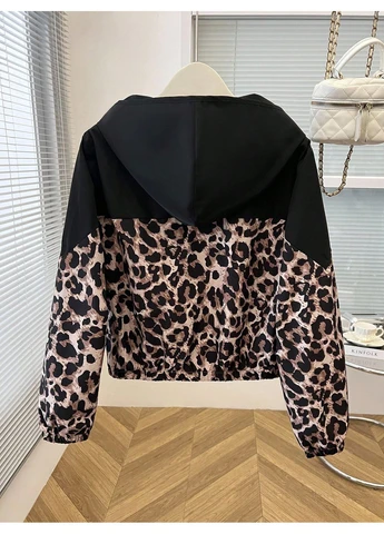 Комбинированная демисезонная куртка SHEIN