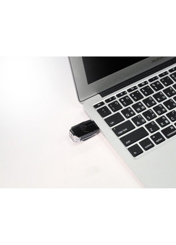 Світло переднє MINI LAVA 4 функції, чорний USB Infini (302892135)