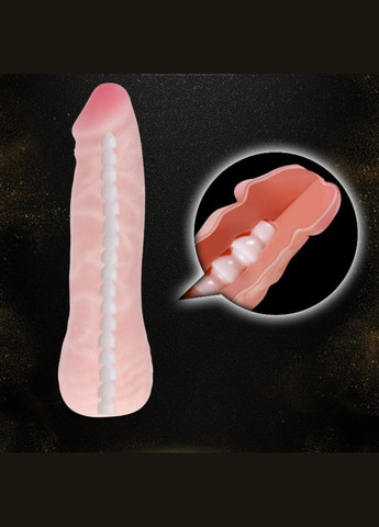 Фалоімітатор реалистик з хребтом "SEXTOY" від Baile (довжина 16 см, діаметр 3.3 см.) LyBaile (298745868)