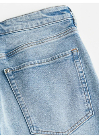 Жіночі високі джинси Bootcut (58010) W36 Блакитні H&M - (315065909)