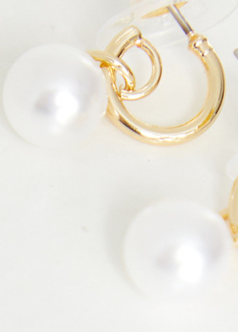 Сережки жіночі з бусинками у вигляді перлів PrettyLittleThing (287326713)