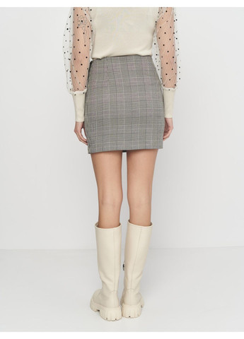 Спідниця демісезон,сірий-чорний в клітку, Envii (361340760)