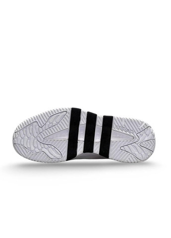 Чорні Осінні кросівки чоловічі adidas niteball prm white black адідас найтбол No Brand