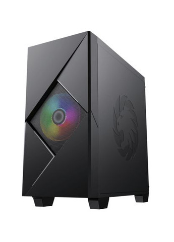 Корпус Cyclops BG Black, без БП, Mini Tower, Micro ATX/Mini ITX, 1xUSB 3.1, 2xUSB 2.0, 3x120 мм LED, 350х188х380 мм GameMax (325877640)