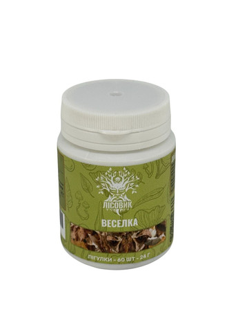 Весёлка, таблетки 60 шт по 0.4 г Лісовик (334293112)