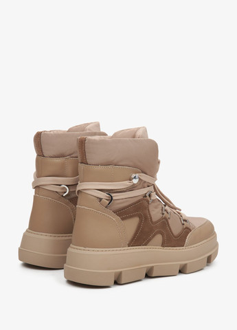 Зимние ботинки, цвет бежевый Estro