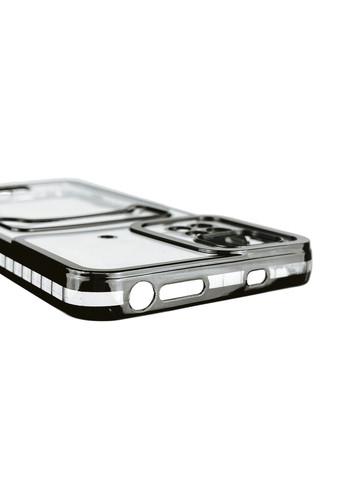 Чехол для Redmi Note 11 4G с чёрной окантовкой с карманом для карт на сяоми редми нот 11 чёрный Xiaomi (366019269)