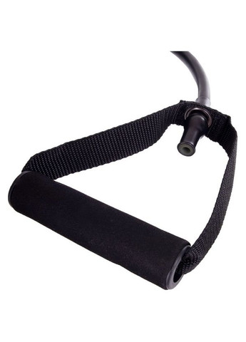 Эспандер трубчатый с ручками FI2080-BK 20LB черный (латекс, d-12x6мм, l-120см) (1922511) SP-Sport (316395908)