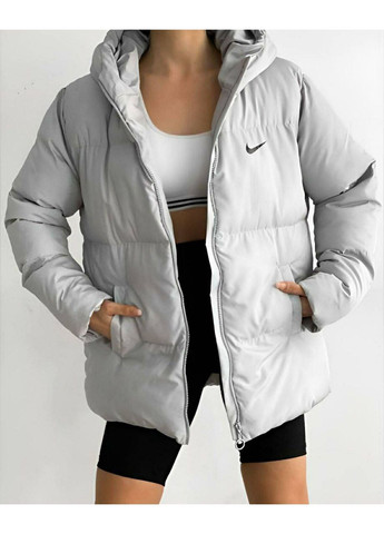 Сіра зимня ✨жіноча куртка з плащівки канада з якісним пошиттям заміри в описі✨ куртка-пальто DK/DL Мода без кордонів