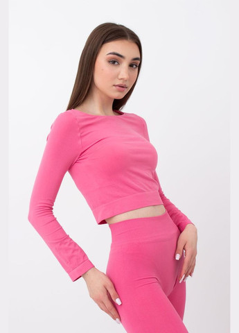 Топ вкорочений Giulia T-SHIRT WITH LONG SLEEVES - (341252245)