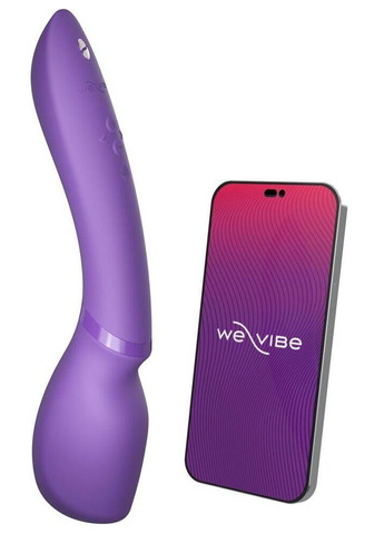 Смарт-вибромассажер We-Vibe Wand 2 Purple, очень мощный, функция Smart Silence No Brand (366971862)