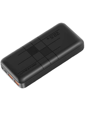 Внешний аккумулятор PR188 fast charge light display PD20W+QC22.5W 20000mAh Black XO (401873174)