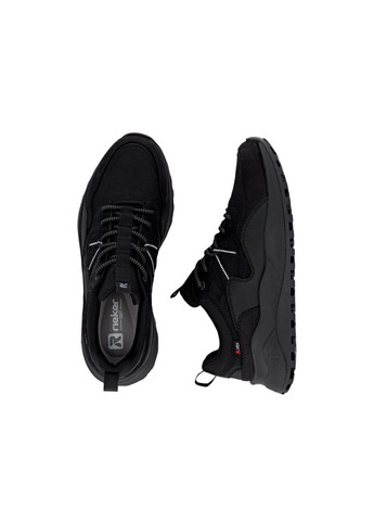 Черные кроссовки мужские u1301-01 Rieker