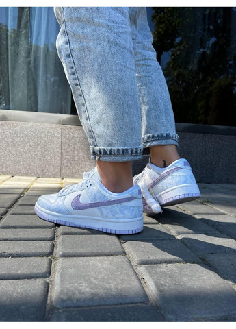 Білі Осінні кросівки чоловічі nike dunk low purple v2 найк сб данк No Brand