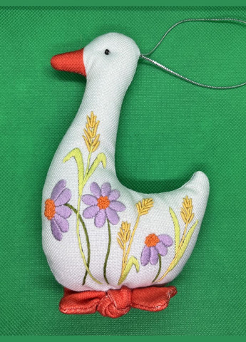 Набор для создания вышитой игрушки "Гусочки", 10х15 см, 2 шт No Brand (340485713)