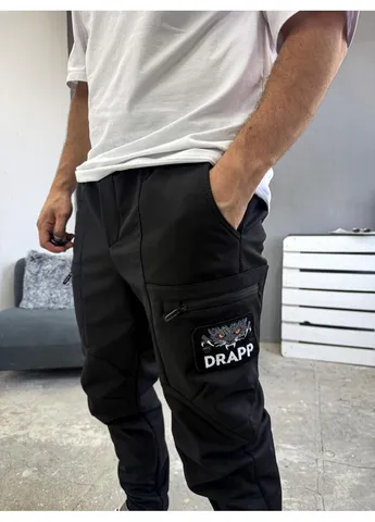 Комбинированные демисезонные брюки No Brand