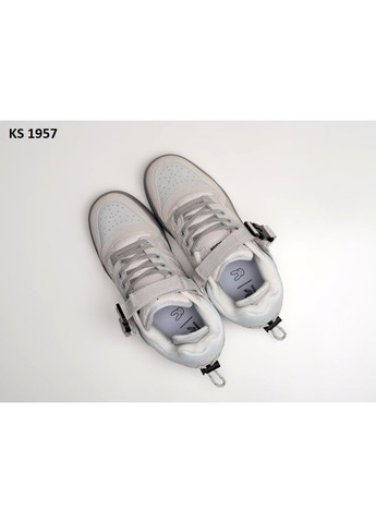 Серые демисезонные кроссовки мужские adidas bad bunny x forum low gray адидас бед банни форум No Brand