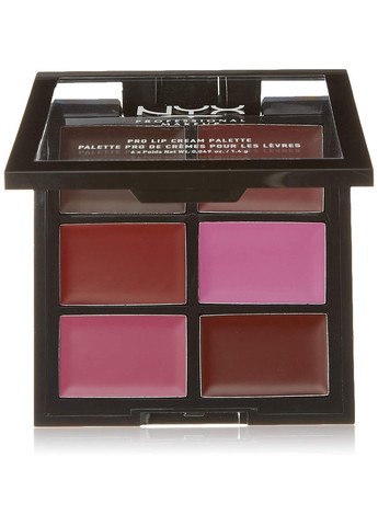 Палітра помад для губ PRO Lip Cream Palette (6 відтінків) The Plums (plcp04) NYX Professional Makeup (280266074)