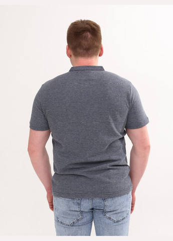 Серая футболка-поло мужское серое прямое воротник для мужчин MCS