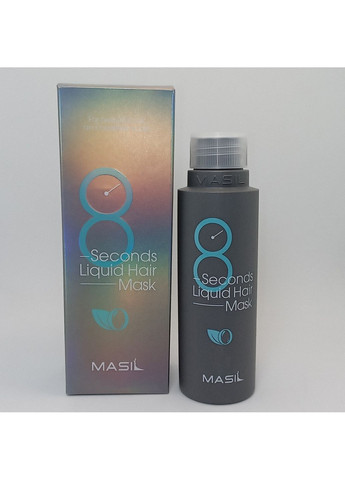 Маска відновлення та об'єму для волосся 8 seconds liquid hair mask MASIL (282582297)