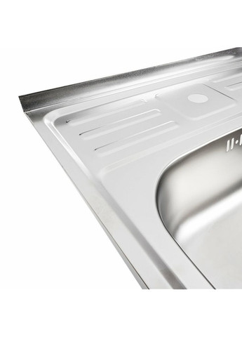 Кухонна мийка з нержавіючої сталі САТИН 5060 (0,7/160 мм) Valeso (336937264)