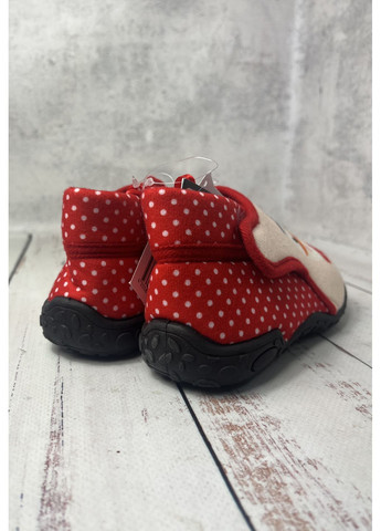 Красные тапочки детские красный (1071) Lupilu