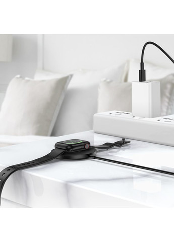 Бездротовий зарядний пристрій CW50 Fast 3-in-1 magnetic 5W-7.5W-10W-15W (Magsafe 7.5W) Hoco (353497629)